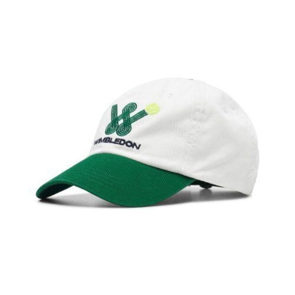 POLO Ralph Lauren Wimbledon Hat Unisex Tennis Casual Cap Green White New main image 4